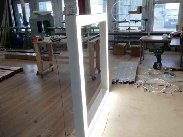 Светильник HOKASU Frame S50 (RAL9003/2498x617mm/LT70 — 3K/130W) фото:8