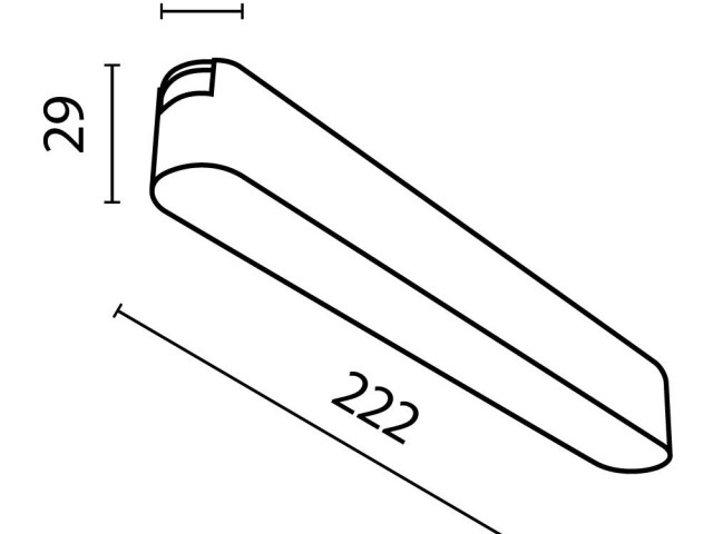 Трековый светильник Technical TR080-1-12W4K-W фото:1