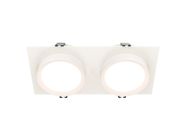 Встраиваемый светильник Technical DL086-02-GX53-SQ-W фото:4
