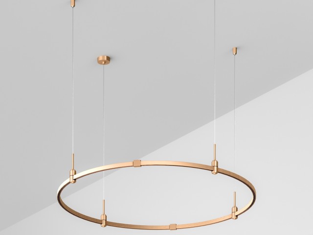 Основание ART-APRIORI-ROUND-HANG-R1200 (GD) (Arlight, IP20 Металл, 3 года) фото:2