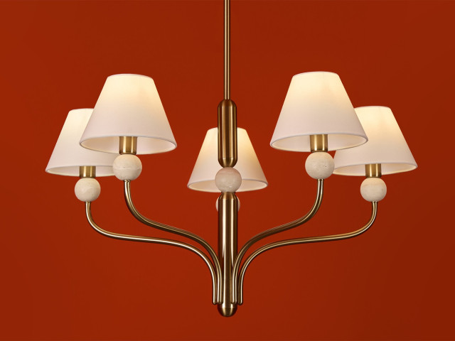 Подвесной светильник Freya FR2058PL-05BS фото:2