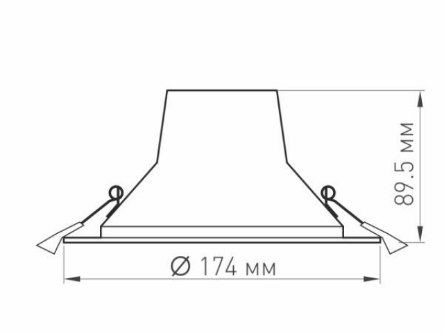 Светильник LTD-LEGEND-R175-20W Day4000 (WH, 50 deg) (Arlight, IP20 Металл, 3 года) фото:18
