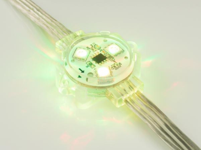 Модуль управляемый VISOR-SPI-5060-3-12V RGB 120deg (D30x16mm, 0.75W, IP68) (Arlight, Пластик, 3 года) фото:11