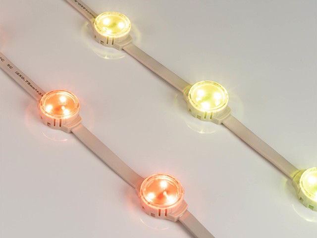Модуль управляемый SOLEX-DMX-3535-3-12V RGB 120deg (D30x16mm, 0.75W, IP67) (Arlight, Пластик, 3 года) фото:9