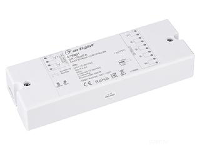 Контроллер SR-1009EA (12-36V, 4x8A) (Arlight, IP20 Пластик, 3 года) фото:3