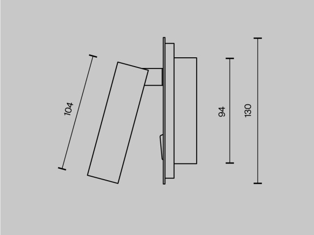 Настенный светильник (бра) Technical C175-WL-01-6W-B фото:11