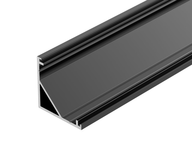 Профиль SL-KANT-H20-2000 BLACK (Arlight, Алюминий) фото:1