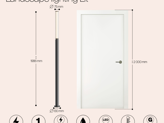 Ландшафтный светильник Outdoor O593FL-L20GF3K фото:2