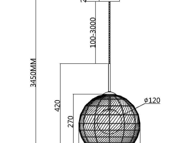 Подвесной светильник Maytoni MOD204PL-01BG1 фото:16