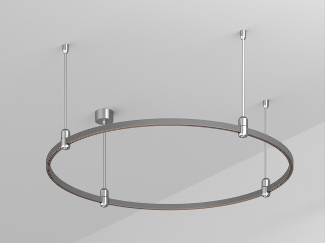 Основание ART-APRIORI-ROUND-ROD-400-R1000 (TN) (Arlight, IP20 Металл, 3 года) фото:1