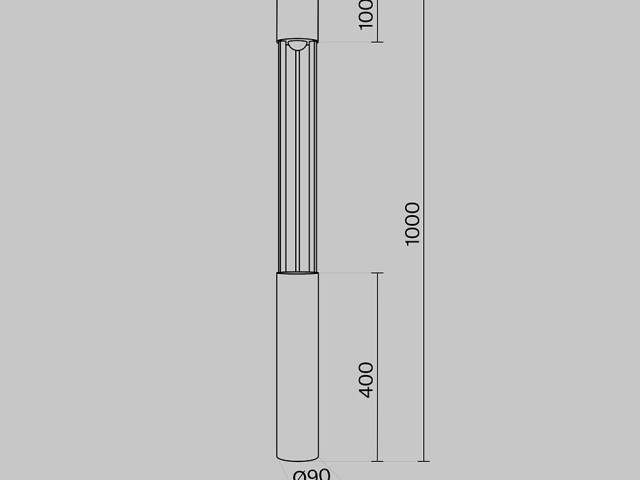 Ландшафтный светильник Outdoor O427FL-L12GF3K фото:2