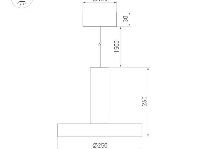 Светильник SP-ERIC-R250-8W Day4000 (BK, 120 deg, 230V) (Arlight, IP20 Металл, 3 года) фото:4