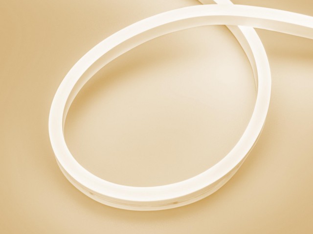 Лента герметичная AURORA-PS-A120-16x8mm 24V Warm3000 (10 W/m, IP65, 2835, 5m) (Arlight, Силикон) фото:4