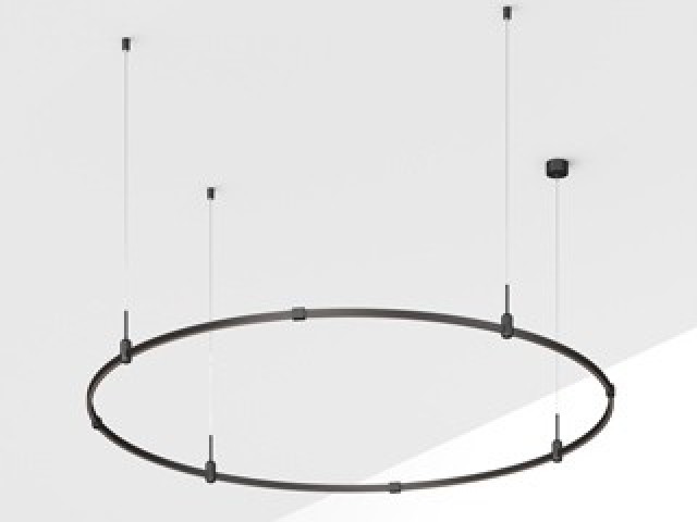 Основание ART-APRIORI-ROUND-HANG-R1800 (BK) (Arlight, IP20 Металл, 3 года) фото:2