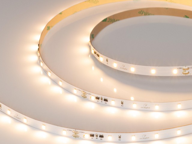 Лента IC-A60-8mm 24V Warm2700 (4.8 W/m, IP20, 2835, 10m) (Arlight, стабилизированная) фото:8