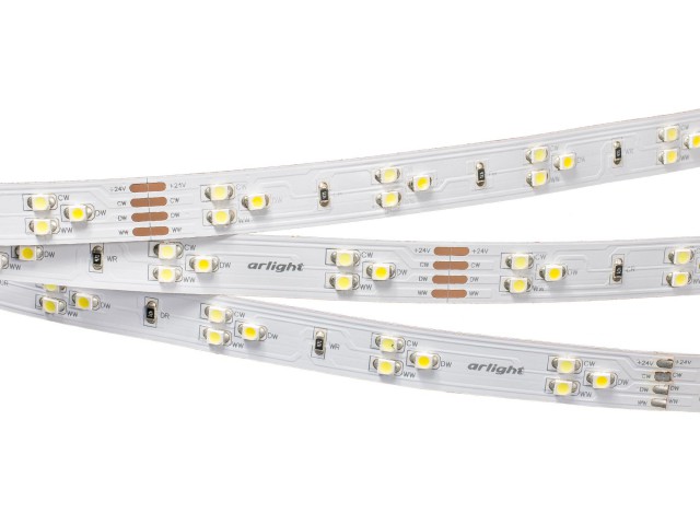 Лента RT 2-5000 24V White-TRIX 2x (3528, 450 LED, LUX) (Arlight, 7.6 Вт/м, IP20) фото:8