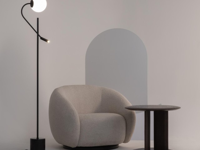 Напольный светильник (торшер) Maytoni MOD230FL-01B фото:4