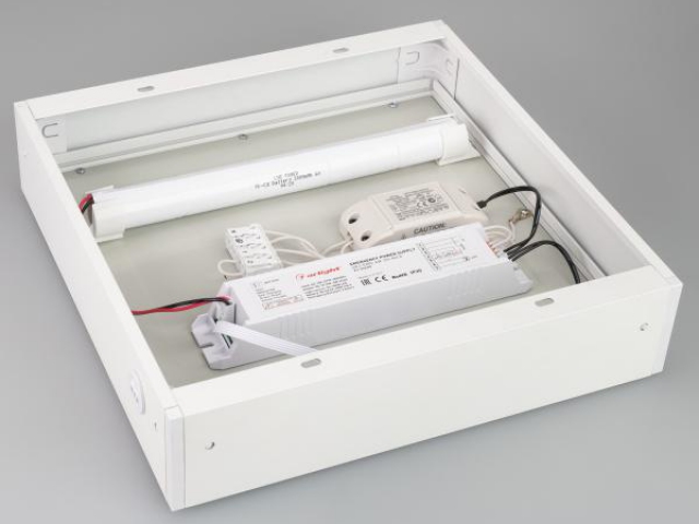 Панель IM-EMERGENCY-3H-S300x300-17W Warm3000 (WH, 120 deg, 230V) (Arlight, IP40 Металл, 2 года) фото:5