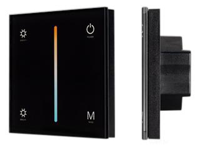 Панель SMART-P21-MIX-G-IN Black (12-24V, 4x3A, Sens, 2.4G) (Arlight, IP20 Пластик, 5 лет) фото:8
