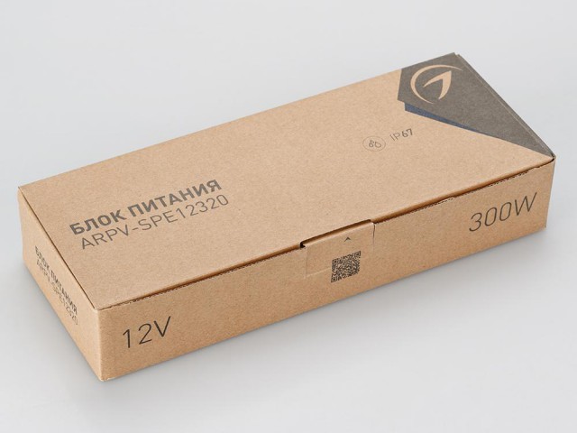 Блок питания ARPV-LG12300-PFC-S2 (12V, 25.0A, 300W) (Arlight, IP67 Металл, 5 лет) фото:1