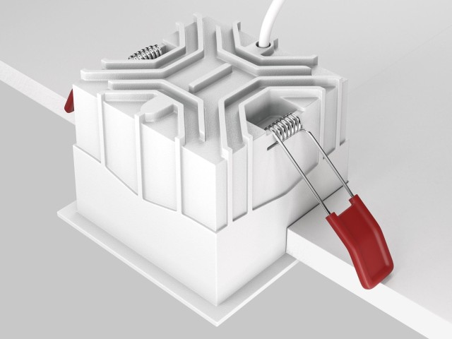 Встраиваемый светильник Technical DL043-01-15W4K-SQ-W фото:10