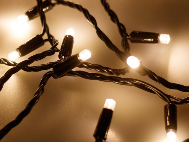 Светодиодная гирлянда ARD-STRING-CLASSIC-10000-BLACK-100LED-STD WARM (230V, 7W) (Ardecoled, IP65) фото:6