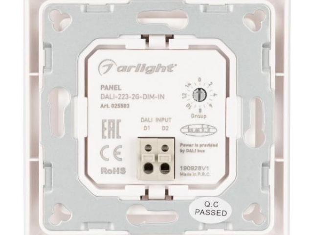 INTELLIGENT ARLIGHT Панель DALI-223-2G-DIM-IN (BUS) (IARL, -) фото:1