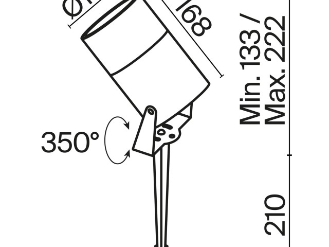 Ландшафтный светильник Outdoor O050FL-L15GF3K фото:12