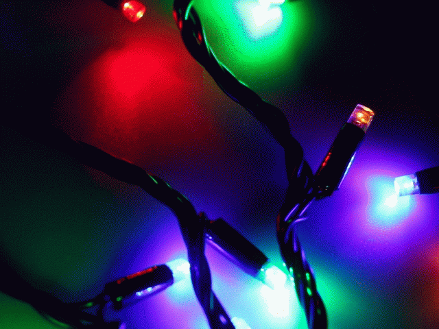 Светодиодная гирлянда ARD-STRING-CLASSIC-10000-BLACK-100LED-LIVE RGB (230V, 7W) (Ardecoled, IP65) фото:1