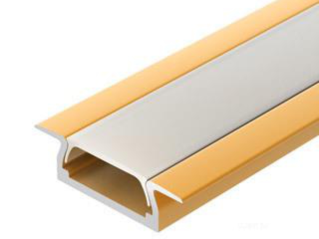 Профиль MIC-F-2000 ANOD Gold Light (Arlight, Алюминий) фото:7