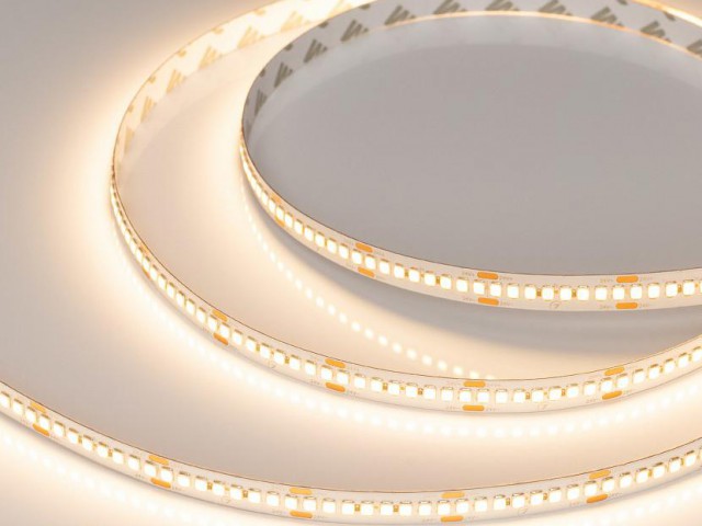 Лента RT-A240-10mm 24V Warm2700 (22 W/m, IP20, 2835, 5m) (Arlight, высок.эфф.150 лм/Вт) фото:3