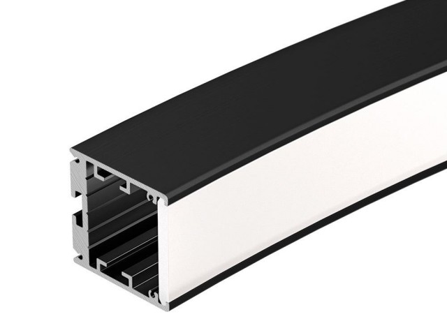 Профиль SL-ARC-3535-D320-N90 BLACK (260мм, дуга 1 из 4) (Arlight, Алюминий) фото:7