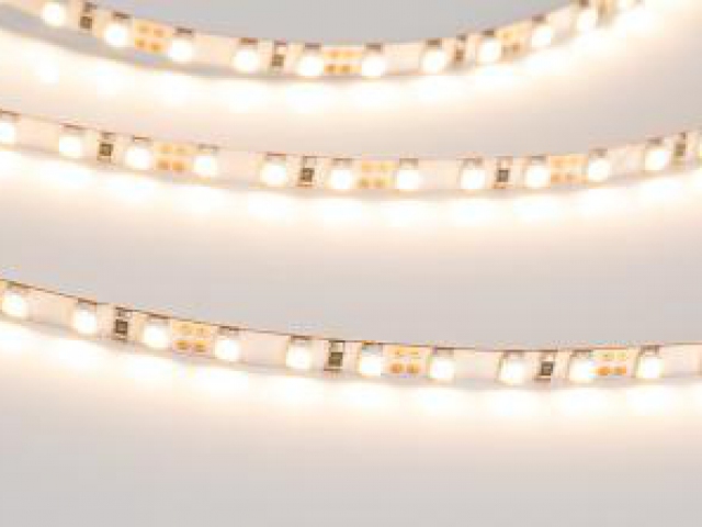 Лента RT-A120-5mm 12V Warm3000 (9.6 W/m, IP20, 2835, 5m) (Arlight, 9.6 Вт/м, IP20) фото:1