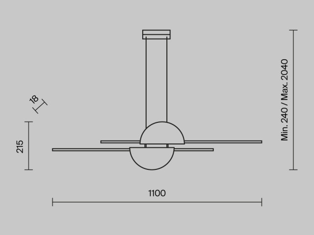 Подвесной светильник Maytoni MOD179PL-L26W4K фото:12