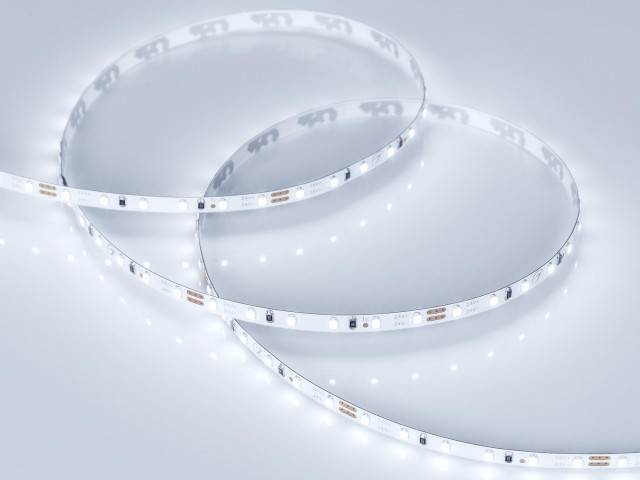Лента MICROLED-5000 24V Cool 8K 4mm (2216, 120 LED/m, LUX) (Arlight, 9.6 Вт/м, IP20) фото:7