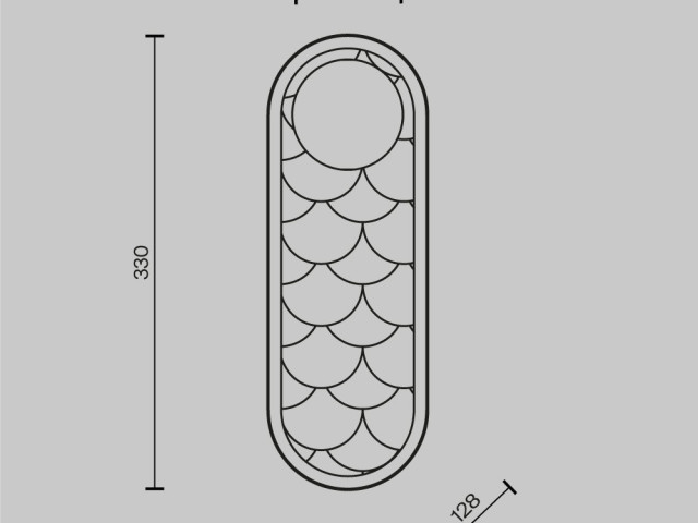 Настенный светильник (бра) Maytoni MOD473WL-L20BSK фото:6