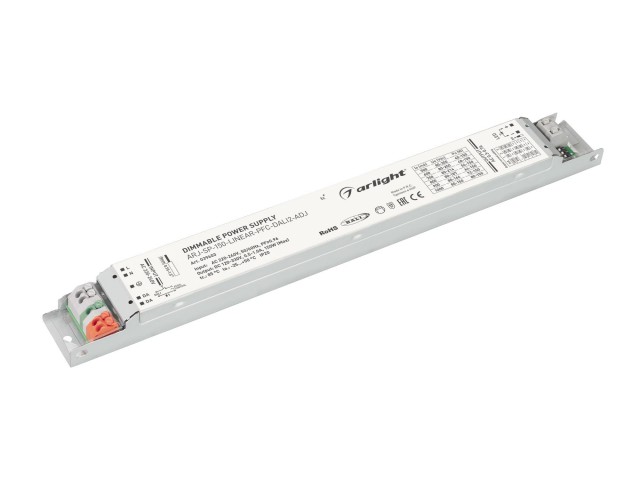 Блок питания ARJ-SP-150-LINEAR-PFC-DALI2-ADJ (150W, 120-330V, 0.5-1.0A) (Arlight, IP20 Металл, 5 лет) фото:1