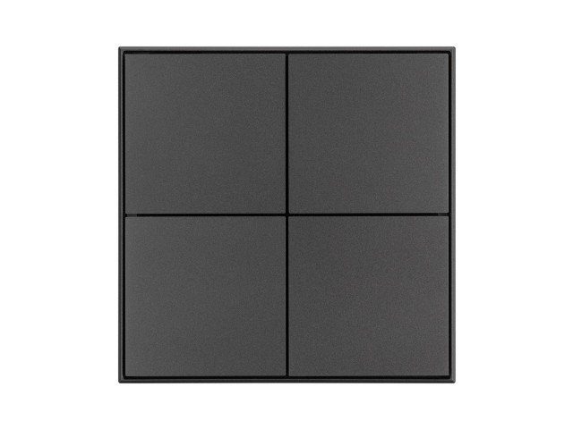 INTELLIGENT ARLIGHT Кнопочная панель KNX-304-23-IN Black (BUS, Frame) (IARL, IP20 Металл, 2 года) фото:3