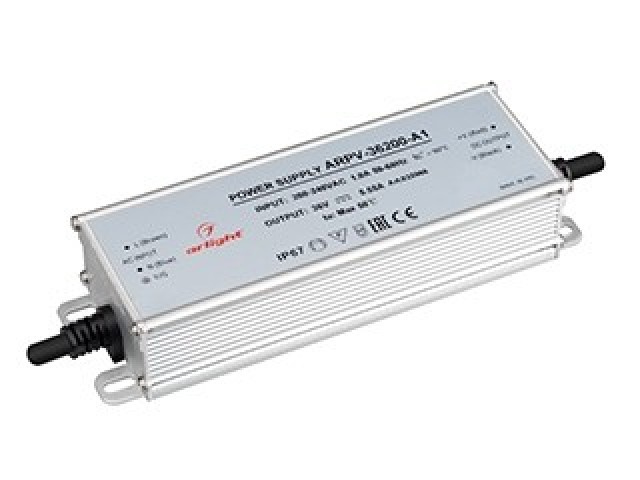 Блок питания ARPV-36200-A1 (36V, 5.55A, 200W) (Arlight, IP67 Металл, 3 года) фото:1