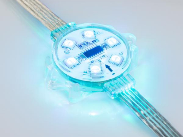 Модуль управляемый VISOR-DMX-5060-6-24V RGB 120deg (D40x12mm, 1.5W, IP68) (Arlight, Пластик, 3 года) фото:5