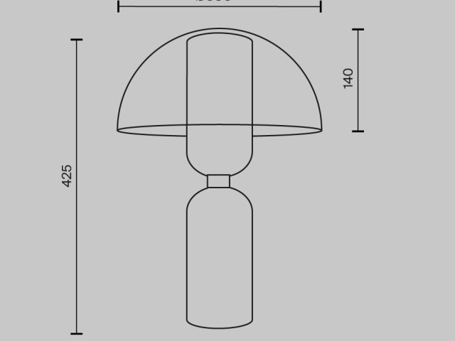 Настольный светильник Maytoni MOD177TL-01B фото:9