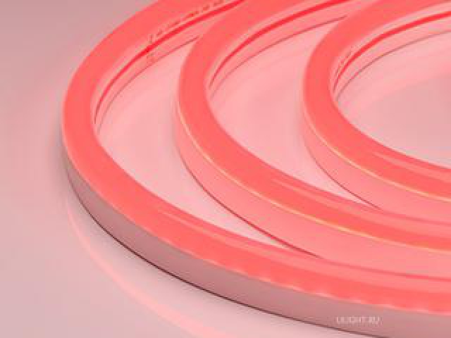 Лента герметичная WAVE-SIDE-A120-12x25mm 230V Red (12 W/m, IP67, 50m, wire x2) (Arlight, Грибовидная форма) фото:2