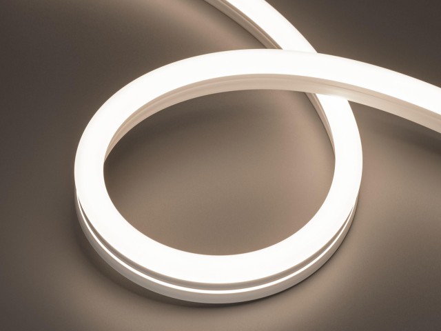 Лента герметичная MOONLIGHT-SIDE-A140-12x24mm 24V Day4000 (9.6 W/m, IP68, 5m, wire x2) (Arlight, Вывод прямой, 3 года) фото:3