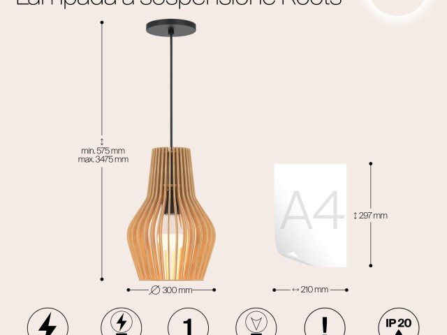 Подвесной светильник Maytoni MOD191PL-01W1 фото:1