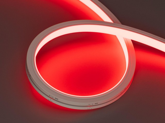 Гибкий неон ARL-MOONLIGHT-1213-TOP 24V Red (Arlight, 8 Вт/м, IP67) фото:4