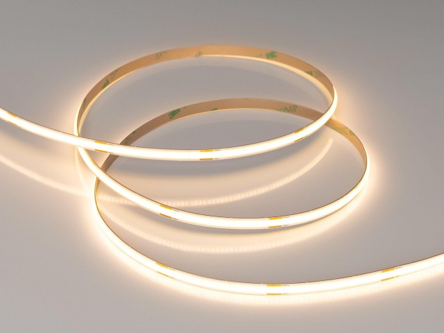 Лента COB-X480-6mm 24V Warm2700 (6 W/m, IP20, CSP, 5m) (Arlight, -) фото:4