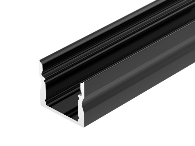 Профиль LINE-1715-2000 ANOD BLACK (Arlight, Алюминий) фото:4