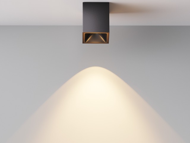 Потолочный светильник Technical C065CL-8W3K-SQ-B фото:10