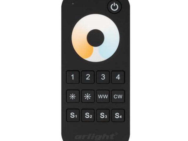 Пульт SMART-R34-MIX Black (4 зоны, 2.4G) (Arlight, IP20 Пластик, 5 лет) фото:4