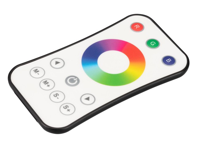 INTELLIGENT ARLIGHT Пульт SMART-RF-801-52-1G-1SC-RGB White (3V, 2.4G) (IARL, IP20 Пластик, 5 лет) фото:1